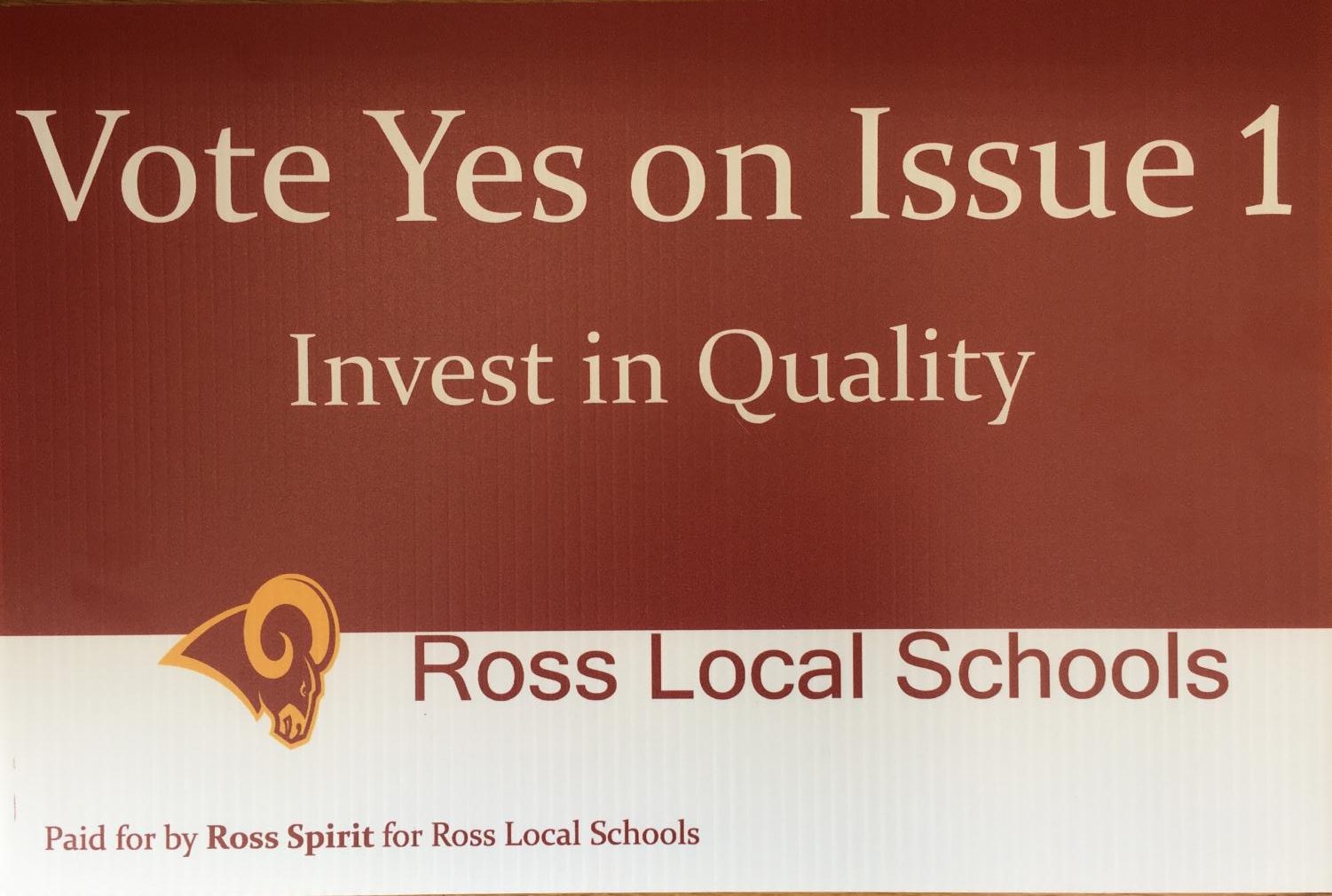 Ross Local Schools Reintroduces Tax Levy for May Voting Ross High Times