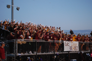Picture of “The Herd”, at the start of the first quarter for the Ross homecoming football game.