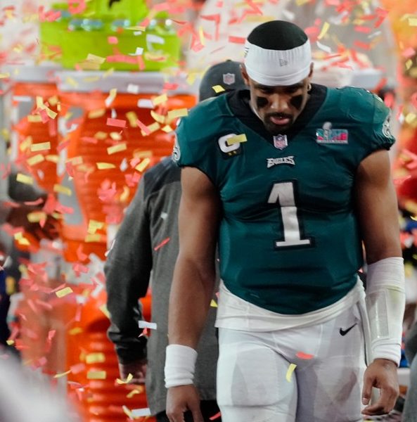 Jalen Hurts after his last Super Bowl appearance during the 2022-2023 season, it resulted in a loss