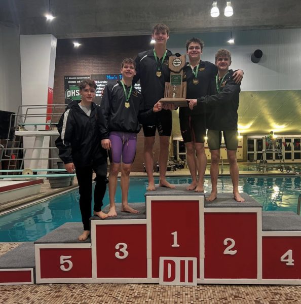 Ross Boys Swim Team Makes History at State 2025